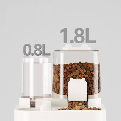 Automatic Cat Feeder – Large Capacity Gravity Pet Food Dispenser for Cats & Small Dogs Waverit
