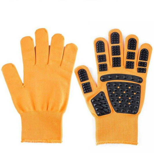 Pet Grooming Glove for Cats & Dogs – Deshedding Brush for Loose Hair, Fur & Grooming Waverit