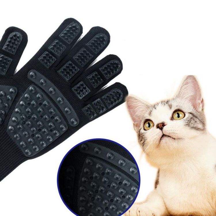 Pet Grooming Glove for Cats & Dogs – Deshedding Brush for Loose Hair, Fur & Grooming Waverit