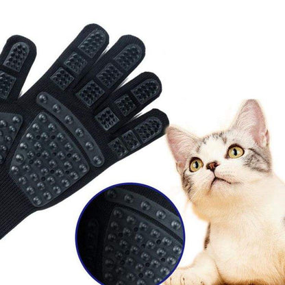 Pet Grooming Glove for Cats & Dogs – Deshedding Brush for Loose Hair, Fur & Grooming Waverit