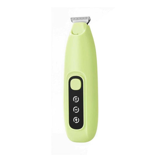 Cat Paw Hair Trimmer Thumb-Operated Pet Grooming Clipper Rechargeable ABS Material Quiet Design Waverit